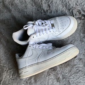White Air Force 1s